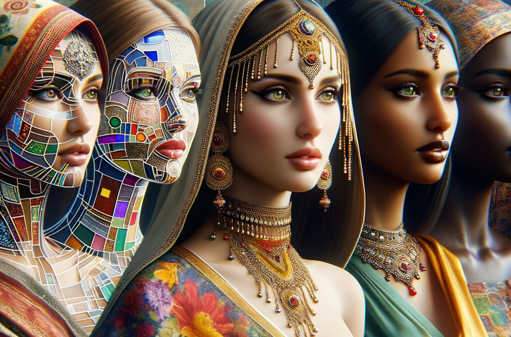 AI Imagines Women Personified as Countries